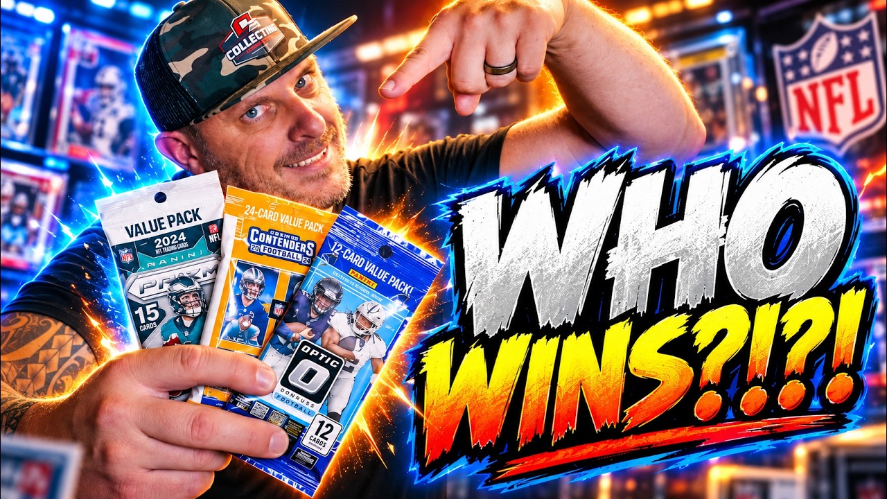 Prizm vs Donruss vs Contenders… Which Panini Fat Pack WINS?! 🔥