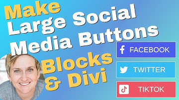 How to Make Custom Social Media Buttons in WordPress