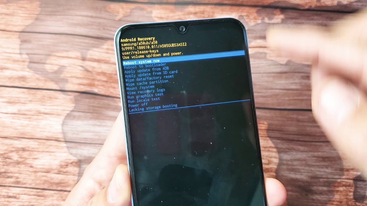 How to Hard Reset (Factory Reset) If Forgot Password on Galaxy A50s, A50, A40, A30, A20, A10, etc