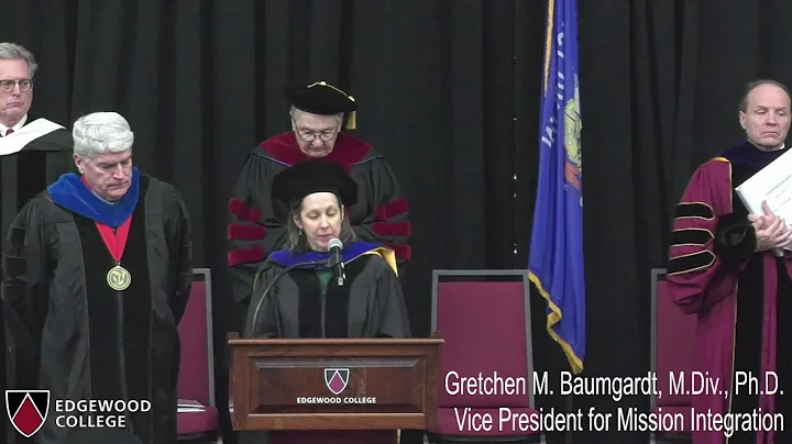 Edgewood College December 21, 2024, 2:30pm Commencement - Graduate Division, and Doctoral Ceremony