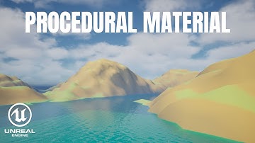 UE5 Procedural Landscape Material #1 - Introduction / Getting Started