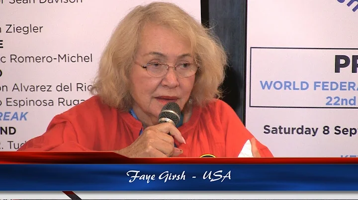 WFRtDS Conference 2018: Faye Girsh, USA