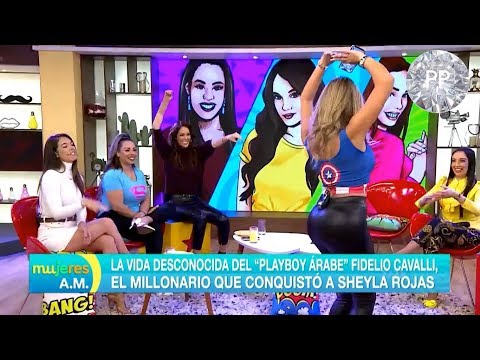Aida Martinez Sexy Heroina en Black Leggings