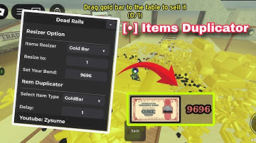 [👑 KeyLess] Dead Rails Script Duplicate & Resize Items || Roblox Script