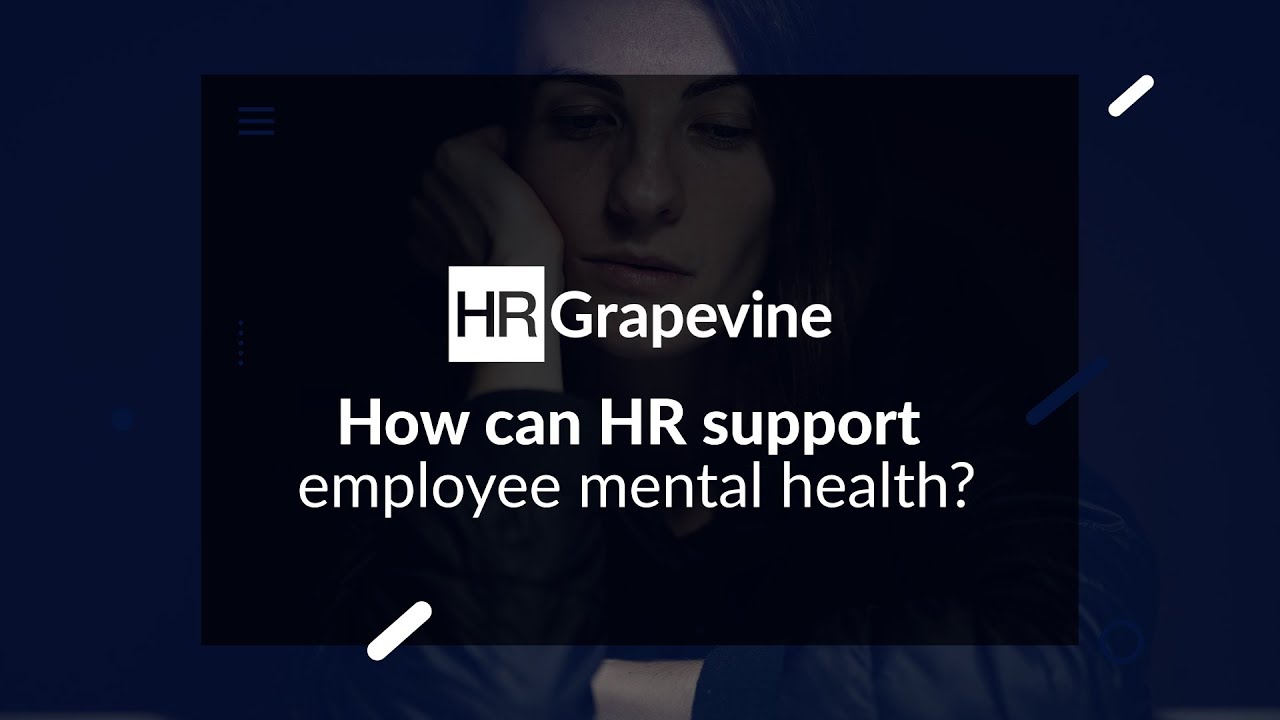 How can HR support employee mental health? - YouTube