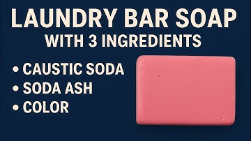 How to Make Laundry Bar Soap with Just 3 Ingredients | Easy Soap Making Tutorial