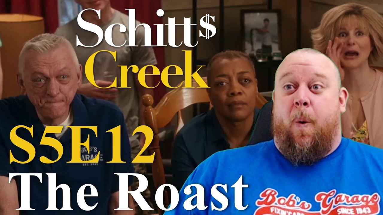 Schitt's Creek 5x12 REACTION - Roland is lucky that Bob wasn't in charge of the roast.