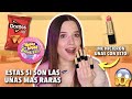 FUI A HACERME LAS UÑAS MÁS RARAS DEL MUNDO *usaron COMIDA* | LAURA MEJIA