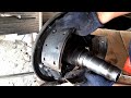 HOW TO FIX STUCK brakes piston isuzu reward NP