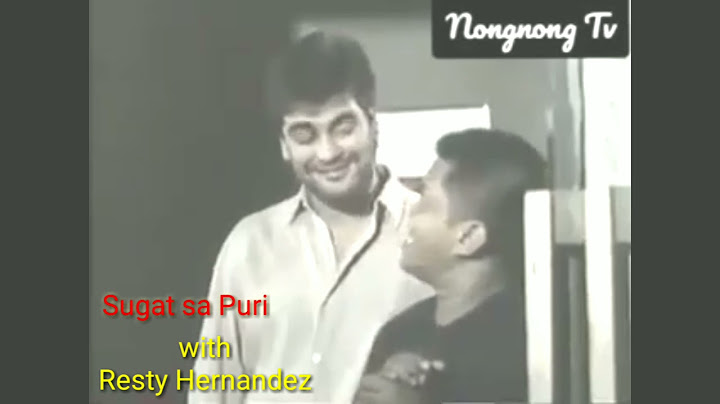 Resty Hernandez movie clip "Sugat sa Puri