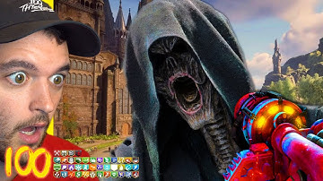 COD ZOMBIES but its inside HOGWARTS CASTLE!!!