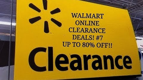 WALMART ONLINE CLEARANCE DEALS! #7! UP TO 80% OFF!