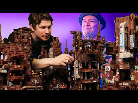 A Rockstar’s Incredible Hand Made Miniature World | Polo’s Necromunda City