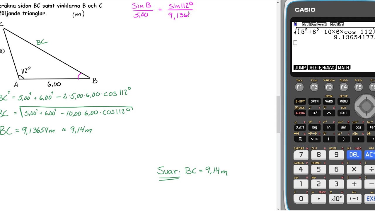 Matematik 5000 Matematik 3c Kap 4 Uppgift 4261 b - YouTube