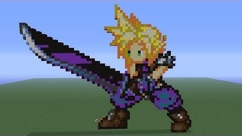 Cloud Strife in 1 command 1.9 snapshots  Minecraft - DLC
