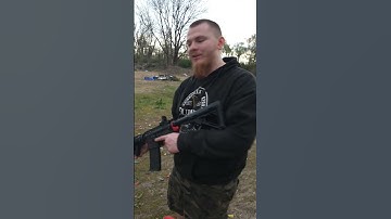 AR 15 with binary trigger mag dump #guns #ar15 #binarytrigger #rifle #shorts #america #viral #short