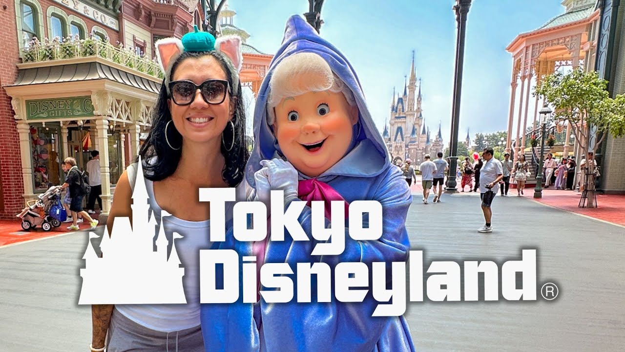 UNE JOURNEE à TOKYO DISNEYLAND  ( j'étais pas prête pour cette attraction ni pour la food !)