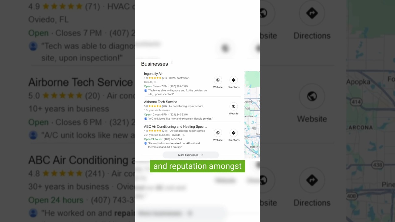 Ranking In The Google Map Pack