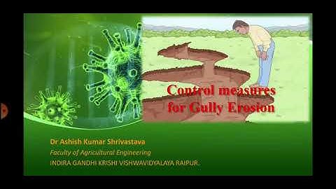 Control measures for gully erosion Part-I (English version)
