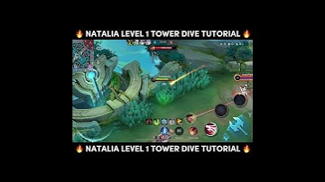NATALIA LEVEL 1 TOWER DIVE TUTORIAL 🔥