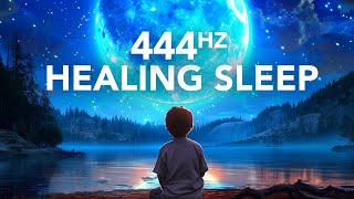 444 Hz Healing Frequency, Positive Transformation Sleep & Meditation Music