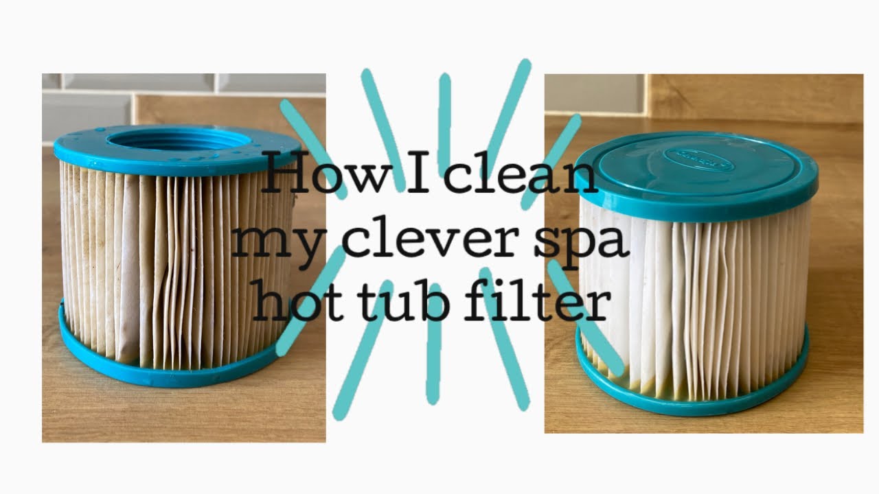 How I clean my Clever Spa Hot Tub filter.