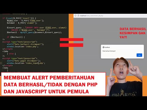 Simple version of flashdata alert for beginners with php and javascript