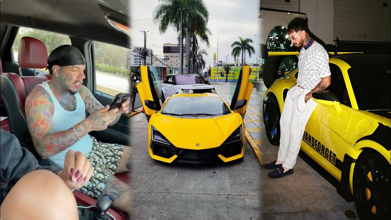 Tekashi69 bought a $1 million Lamborghini Revuelto from the same dealer as Anuel in Miami - YouTube