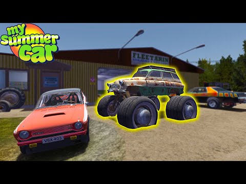 OFFROAD FIXED RUSCKO MONSTER TRUCK - My Summer Car Story #113 | Radex