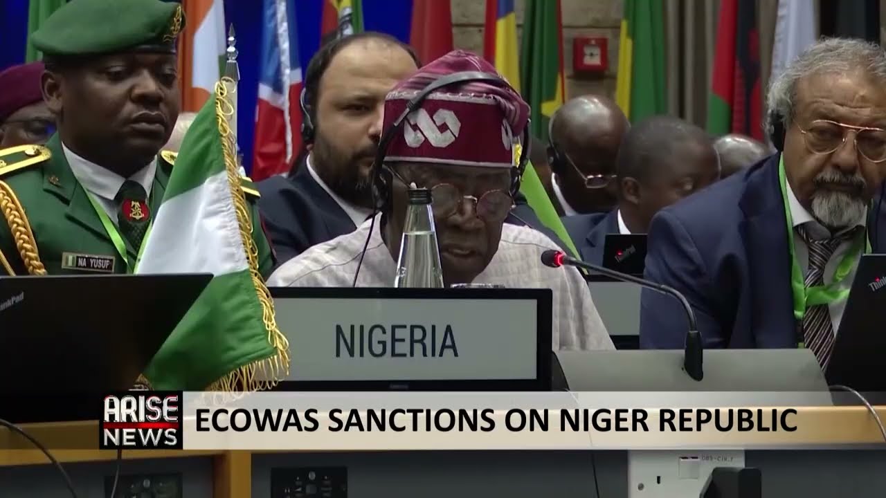 ECOWAS SANCTIONS ON NIGER REPUBLIC