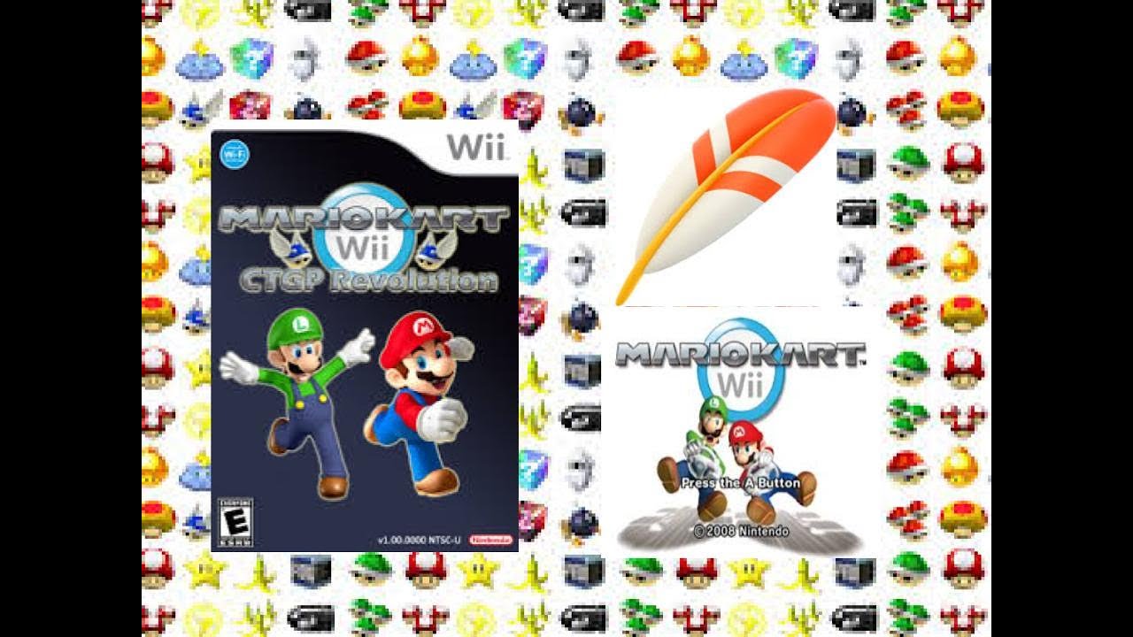 FUNKY PHYSICS Mario Kart Wii CTGP Revolution Playthrough Feather Cup