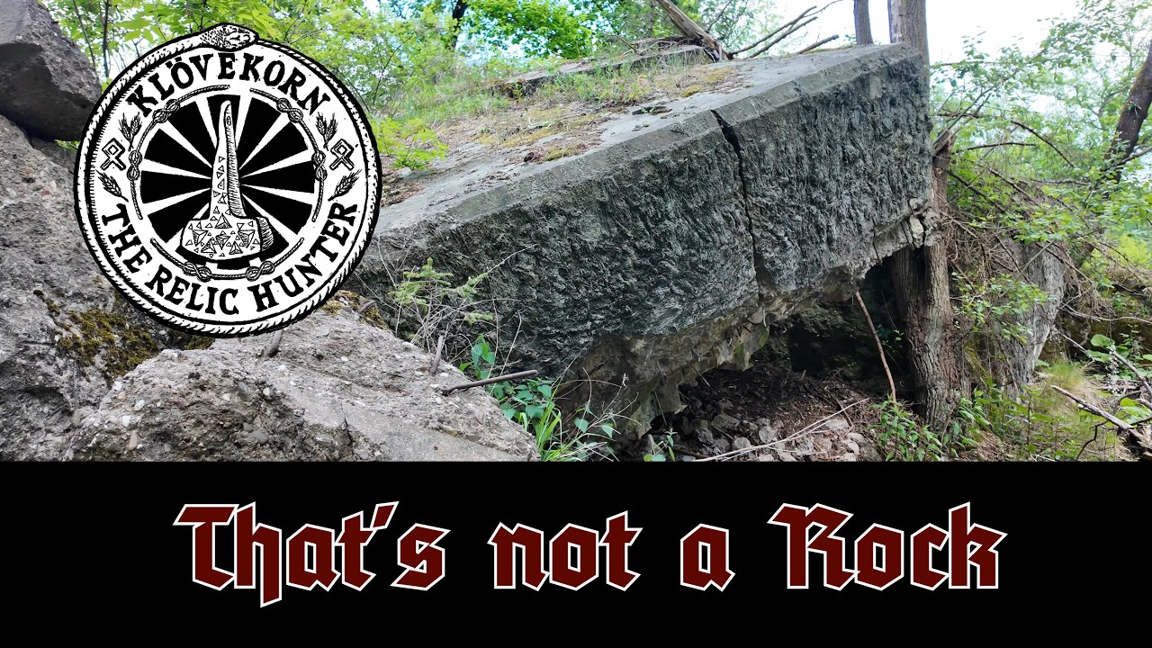 Dr Klovekorn's epic secret command complex discovery 'That's not a rock' 