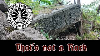 Dr Klovekorn's epic secret command complex discovery 'That's not a rock' #ww2 #epic