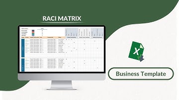 RACI Matrix Excel Template