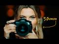 50mm Portrait Photography POV 4K