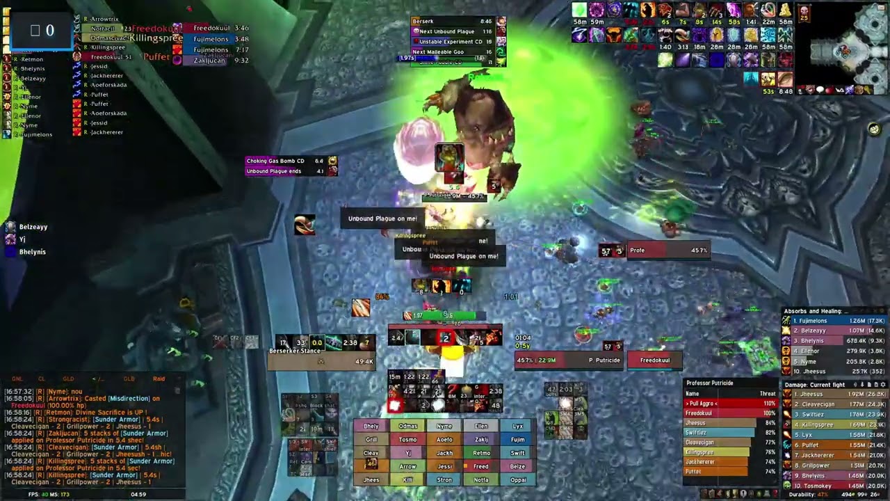 Fury Warrior 25.7k Professor Putricide