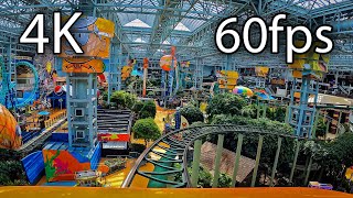 Pepsi Orange Streak front seat on-ride 4K POV @60fps Nickelodeon Universe