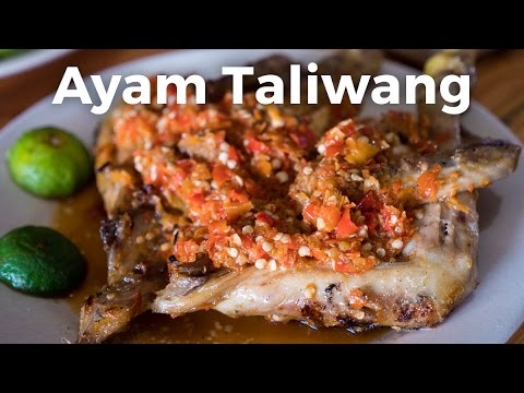 Indonesian Food  INSANELY Spicy Grilled Chicken Ayam Taliwang in Jakarta, Indonesia!  YouTube