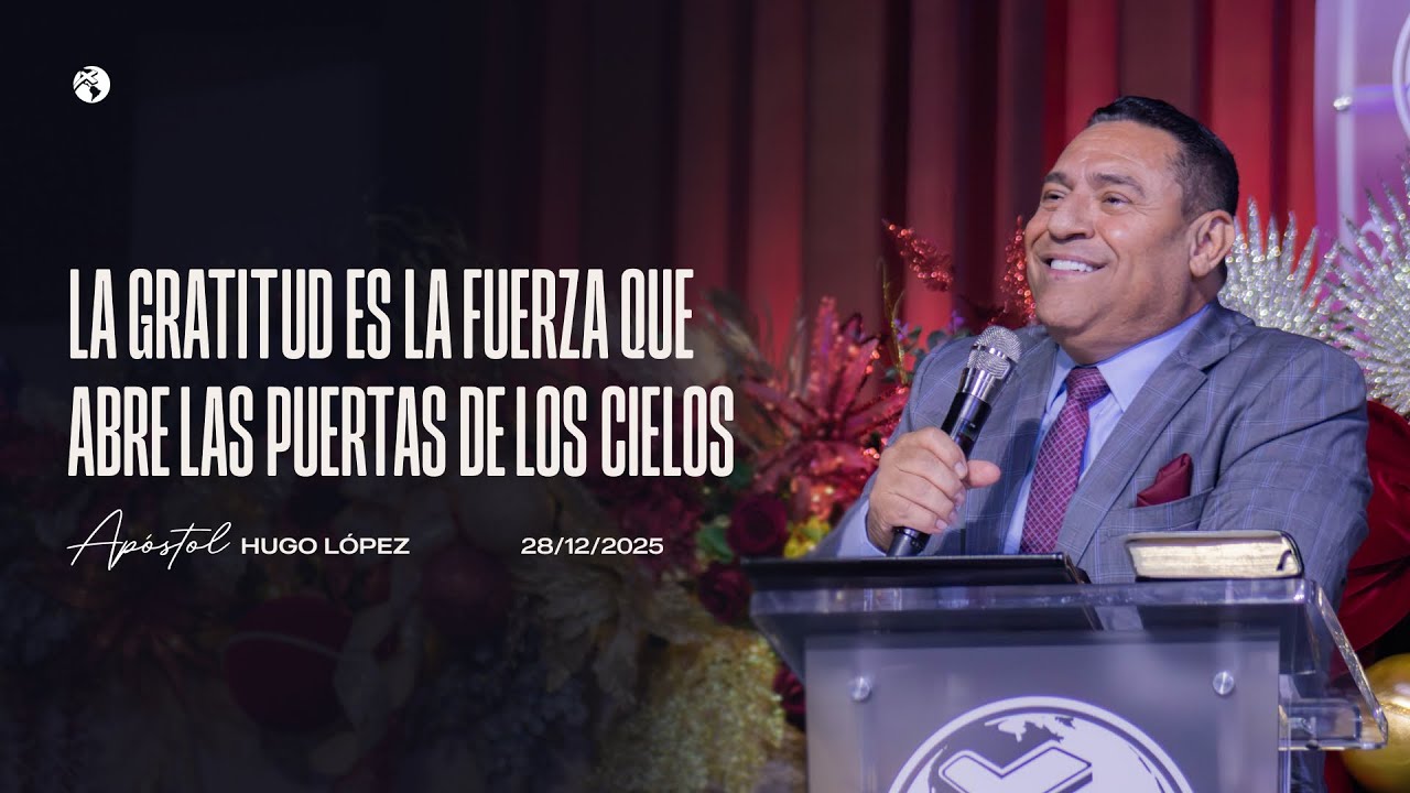 La gratitud es la fuerza que abre las puertas de los Cielos | Apóstol ...