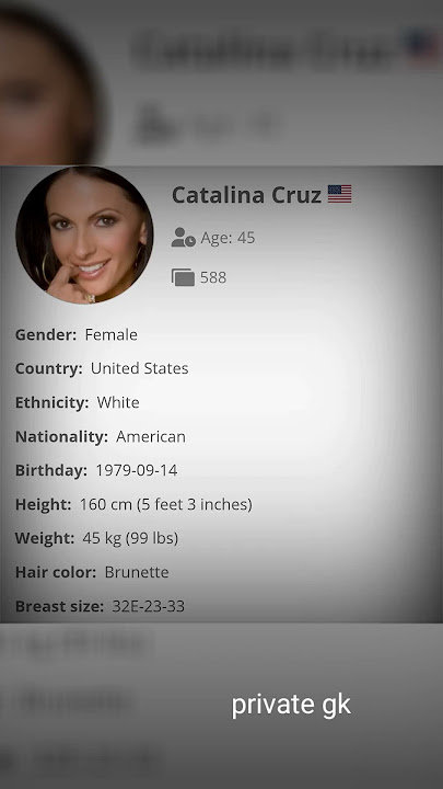 Catalina Cruz | #youtubeshorts #actress #pstar #star #shorts #shortvideo ##youtubeindia #ytshorts