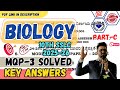 PART-C 10th SSLC 2025-26 SCIENCE BIOLOGY MQP-3 KEY ANSWERS KSEAB Official Model Paper-3 #sslc2026