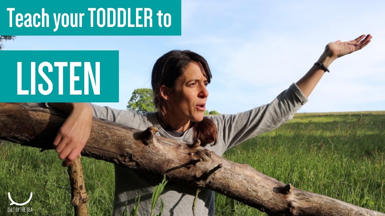 Toddler attention ideas: playing with sticks