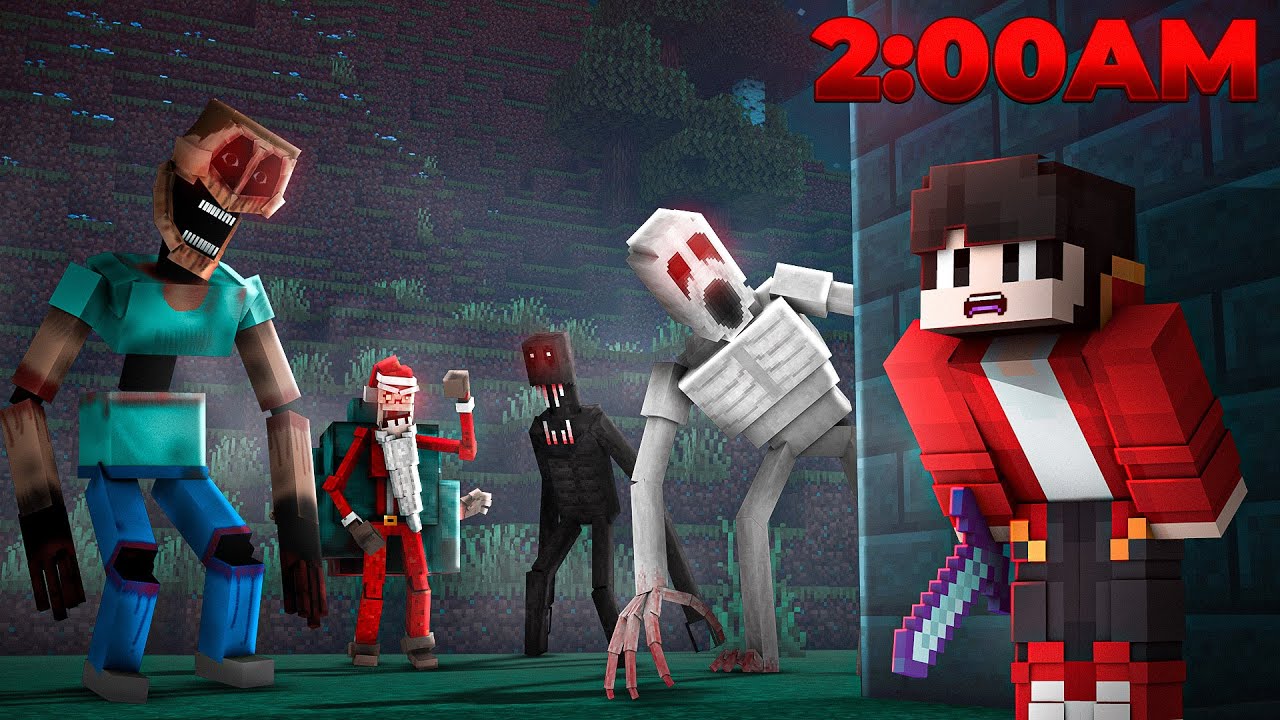 Surviving Minecraft's Terrifying Horror Mods for 100 Days in Hardcore ( HINDI )