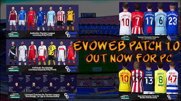 EVOWEB PATCH 1.0 FOR PES 2021 SEASON UPDATE