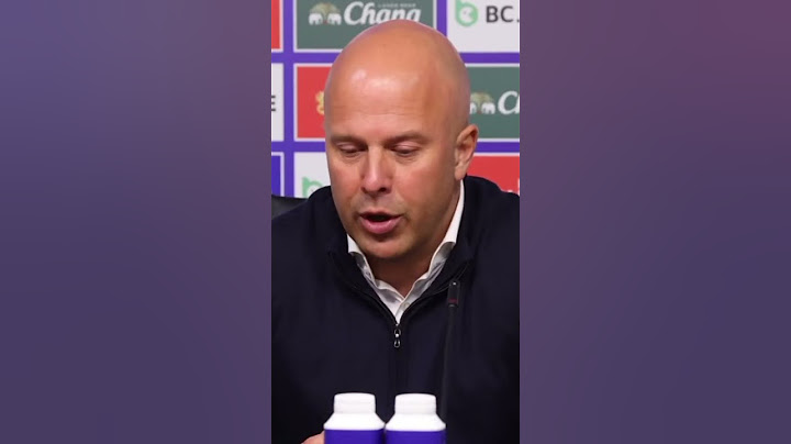Arne Slot on Trent's goal vs Leicester City