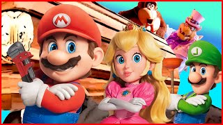 Mario x Luigi & Peach | The Super Mario Bros .Movie - Coffin Dance Meme Song
