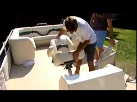 Ship Shape TV - Veada Boat Seats - Pontoon Restoration 2013