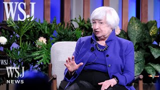 Is a Soft Landing in Sight? Janet Yellen's Predictions for the Economy | WSJ screenshot 2