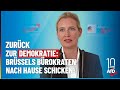 Zurück zur Demokratie: Brüssels Bürokraten nach Hause schicken!