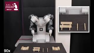 YuMi Robot Autonomously Building a Triple Tower Structure with the Keva Planks
